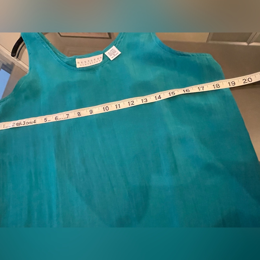 Restless Brand Silk Tank Top and Pull-On Pants - Picture 4 of 14